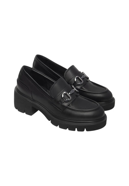 Mocassini  Donna Nero Giardini Tacco 6 CM  I513980D