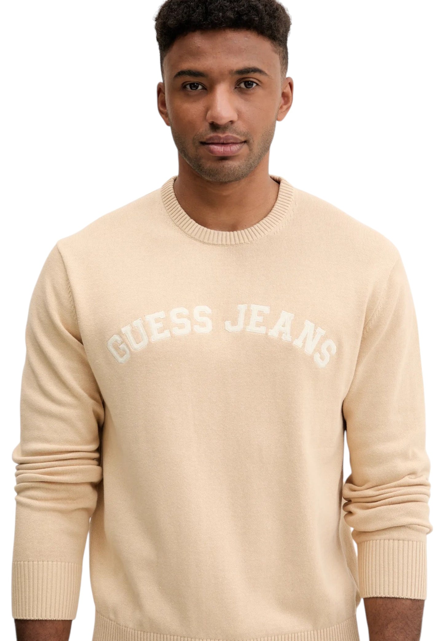 Maglione A Girocollo Uomo Guess  Gj Guess J Patch M5YR18Z3HM1