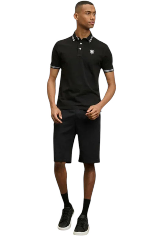 Polo Manica Corta Uomo Blauer