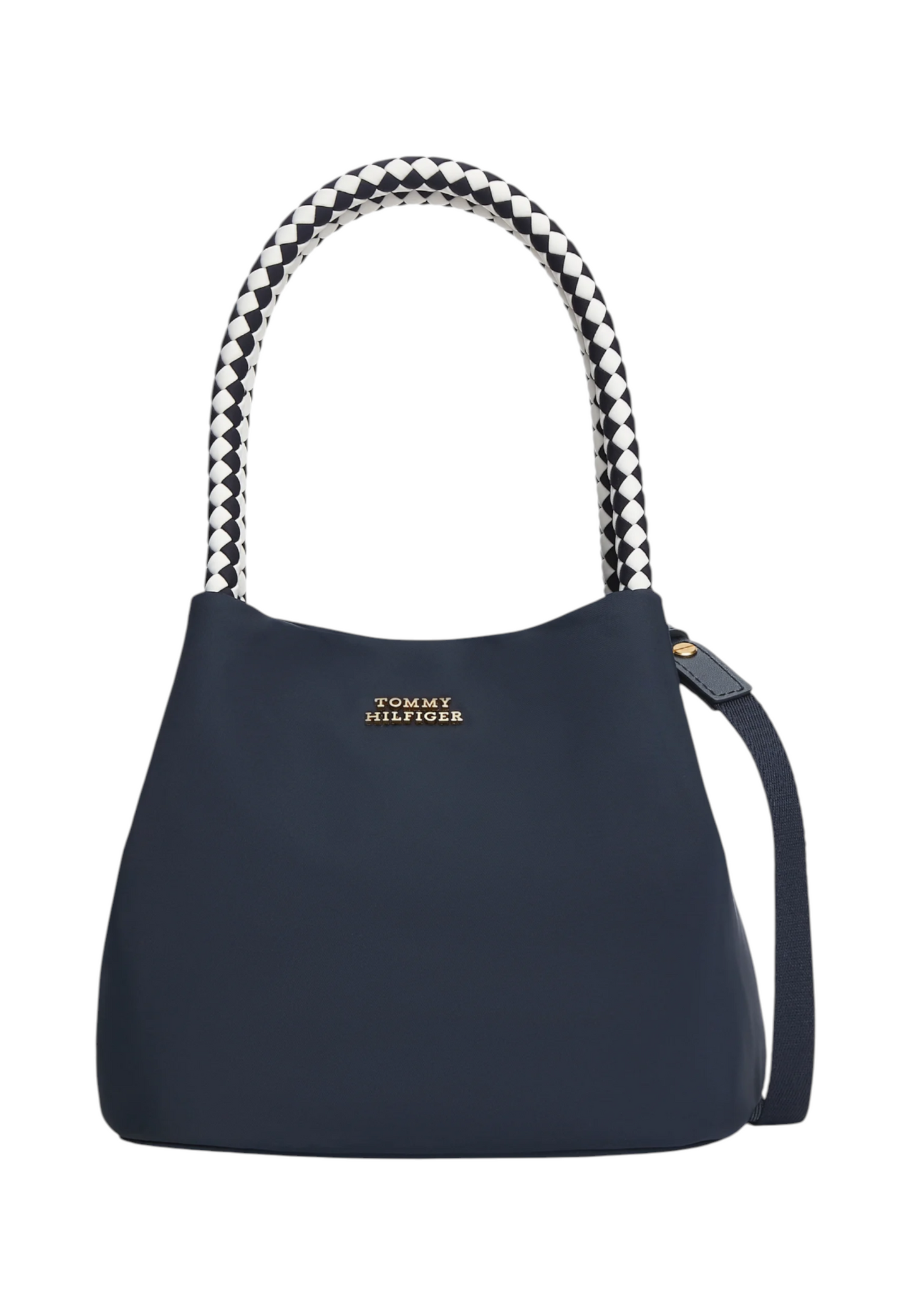 Borsa A Mano Donna Tommy Hilfiger Bucket Nylon Th Marina AW0AW18831
