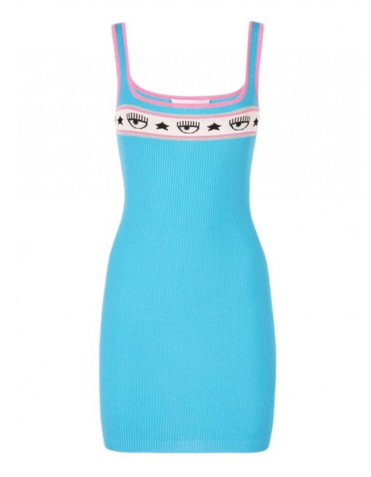 Vestito Corto Donna Chiara Ferragni In Maglia  72CBOM04CMH04