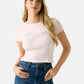 T-Shirt Manica Corta Donna Guess  Guess Studs Script W6RI22KA0H1