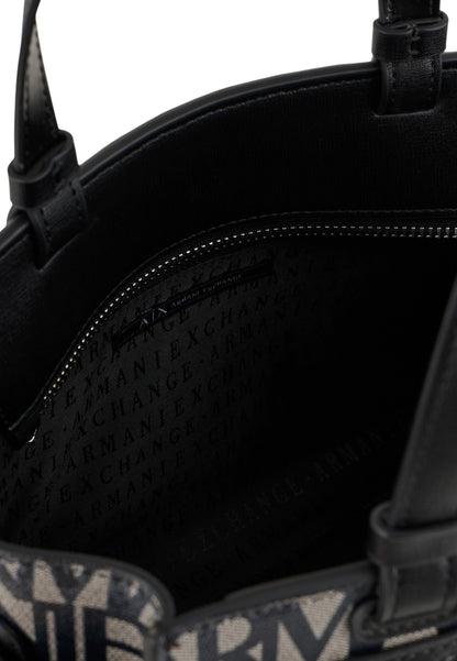 Borsa A Mano Donna Armani Exchange Tote Media Monogram  9426903F742