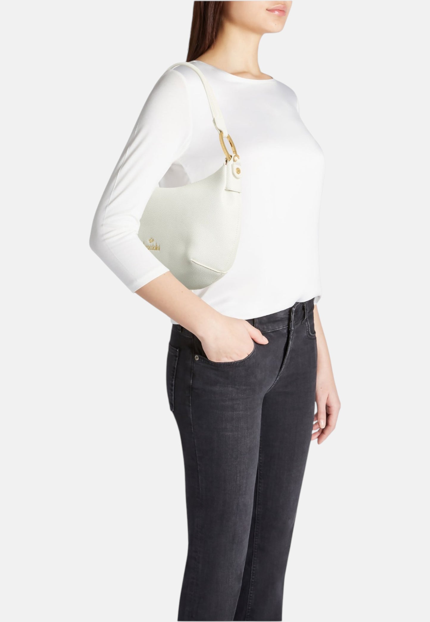 Borsa A Spalla Donna Braccialini Mezzaluna Con Tracolla Beth B18842YY