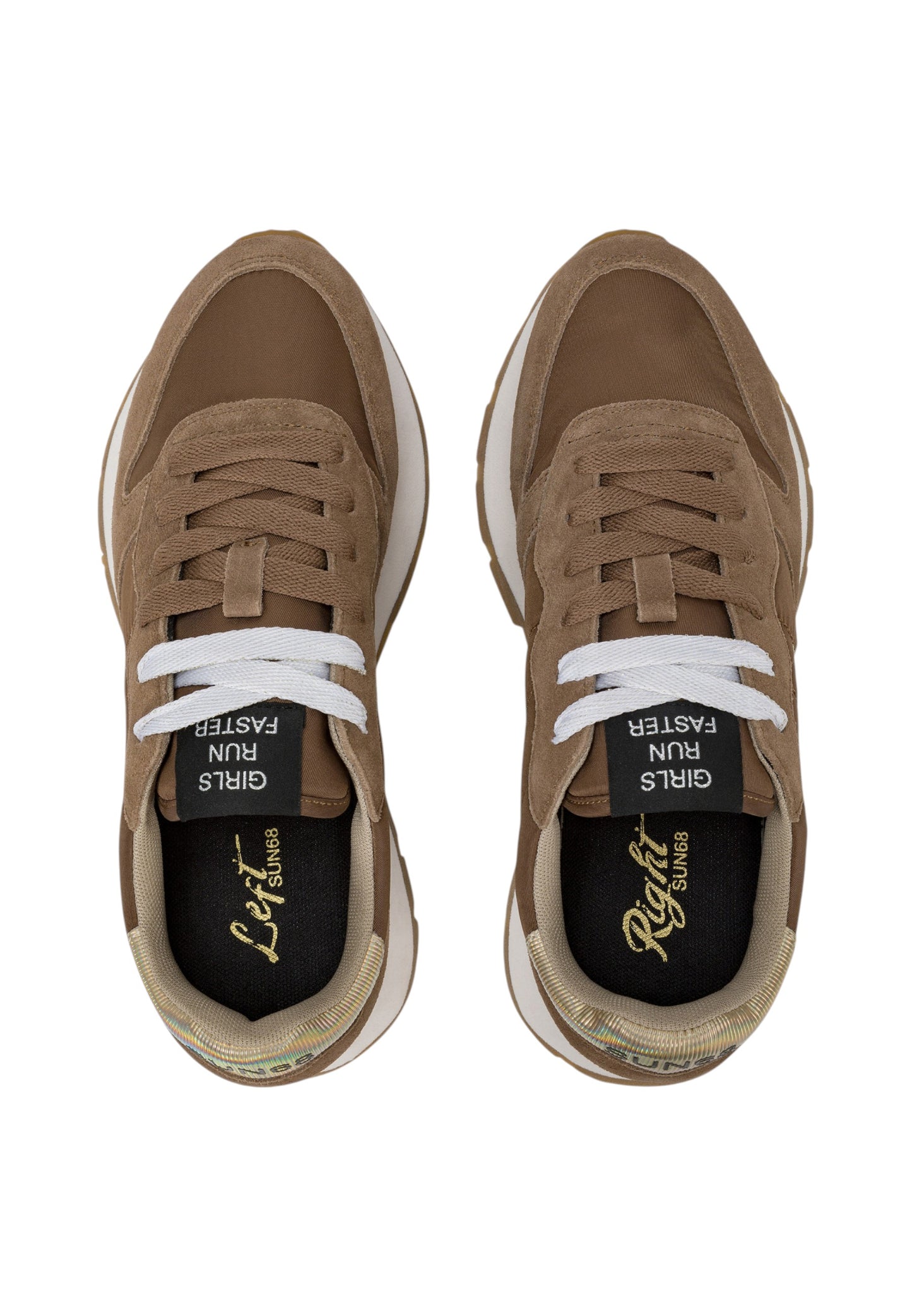Sneakers Basse Donna Sun68  Ally Gold Silver Z45202