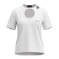 T-Shirt Manica Corta Donna Gaelle Con Dettaglio Aperture Sul Davanti  GAABW00694