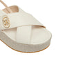 Sandali Platform Donna Liu Jo In Pelle Di Vitello Con Glitter Flo 03 SA6141PX106