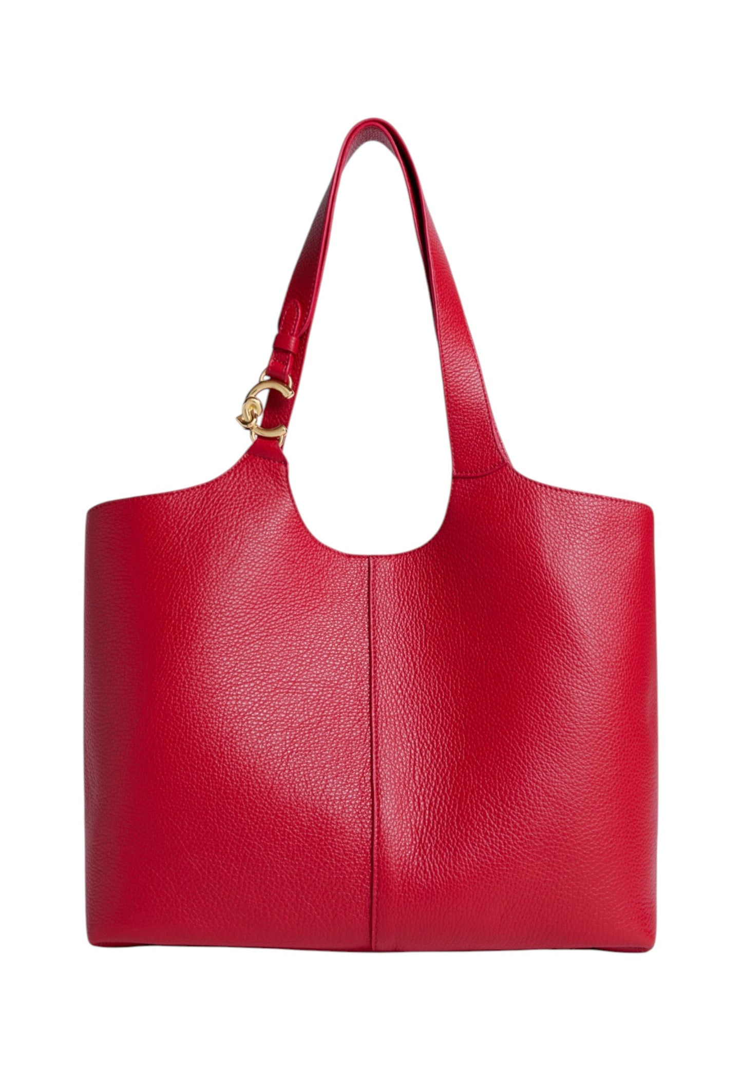 Borsa A Spalla Donna Coccinelle In Pelle Martellata Coccinelle C-Easy Large E1SHA110101