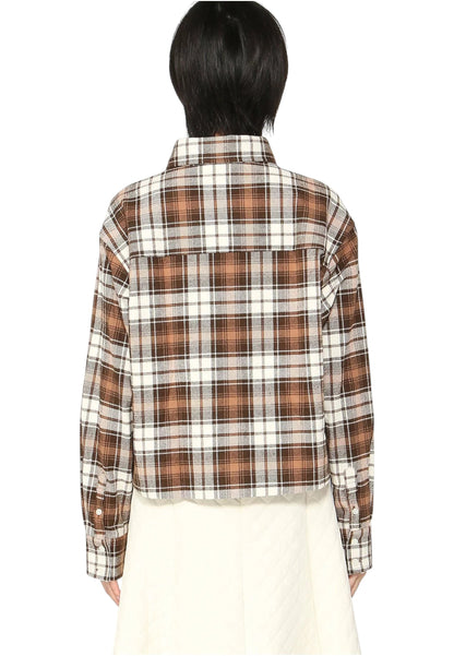 Camicia Manica lunga Donna Guess Con Tasca Gj Boxy Shirt W5BH39WGMH1