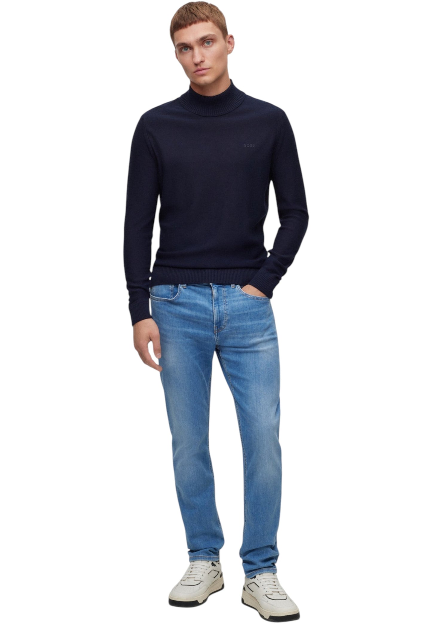 Maglione Collo Alto Uomo Boss  Avac_M 50501761