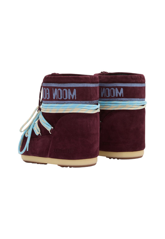 Stivali In Gomma Unisex Moon Boot  Mb Icon Low Suede 80D1409670