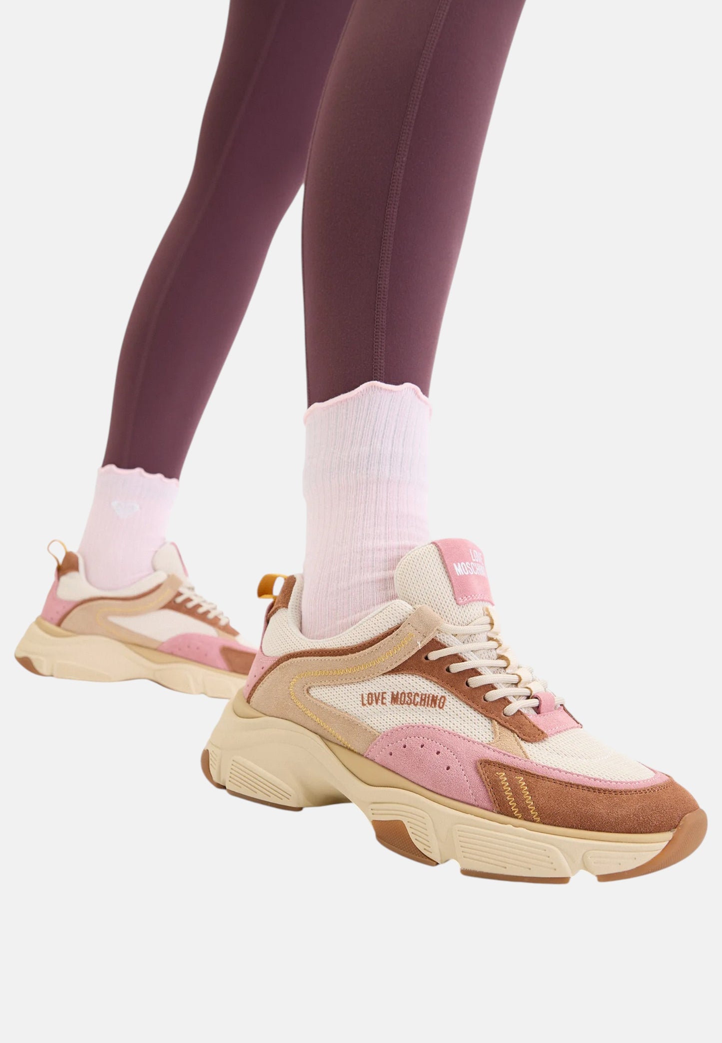 Sneakers Basse Donna Love Moschino  Stardust Mix JA15426G1OIQ5
