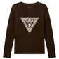 T-Shirt Manica lunga Donna Guess  Leo Triangle W6RI33J1314