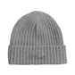 Berretto  Uomo Mc2 Saint Barth Lavorazione A Coste, Risvolto, Logo Ricamato Wengen Wool WENG027