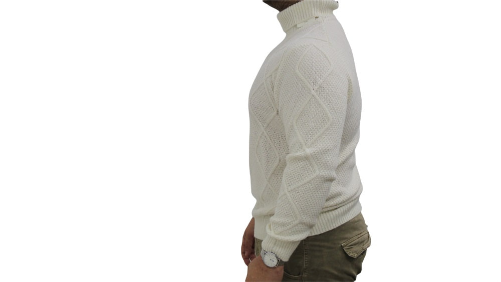 Maglione Collo Alto Uomo Cashmere Company   IU202207