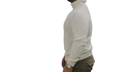 Maglione Collo Alto Uomo Cashmere Company   IU202207