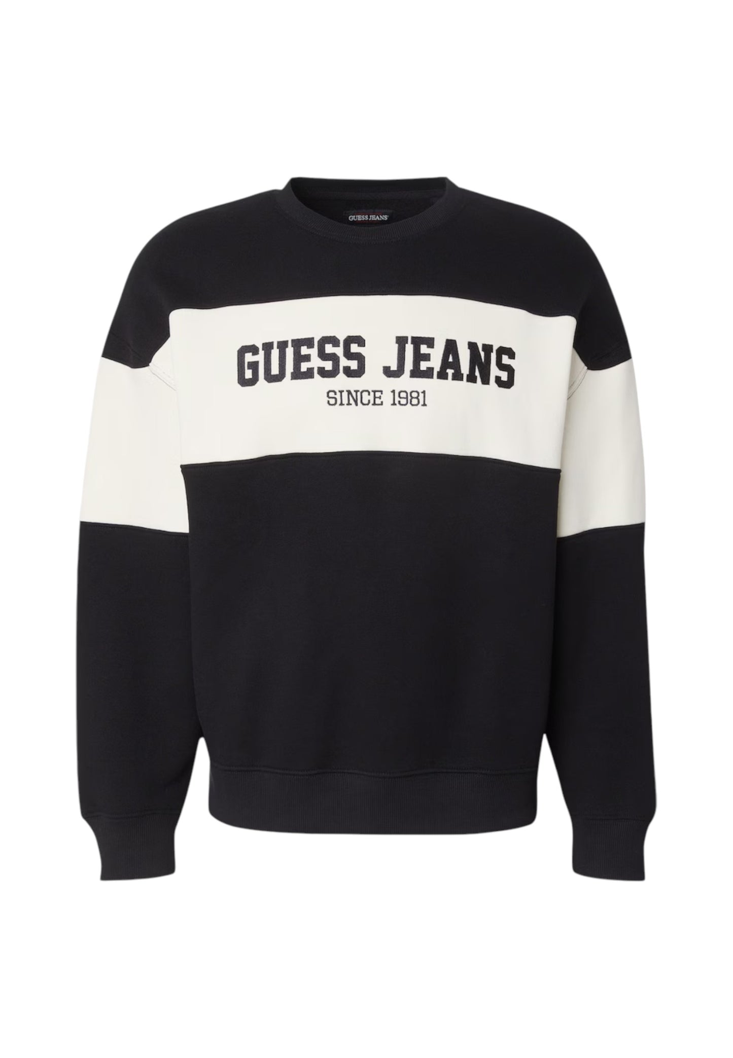 Felpa A Girocollo Uomo Guess  Gj Horizont Stripe M4BQ39K9V31