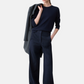 Maglia A Girocollo Donna Liu Jo Con Spacchi Laterali  WF6418MA16R