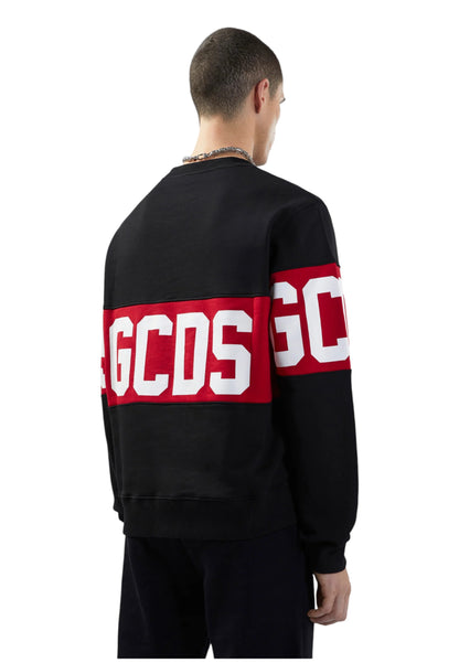 Felpa A Girocollo Uomo Gcds Band Logo  B1XM1511JD1