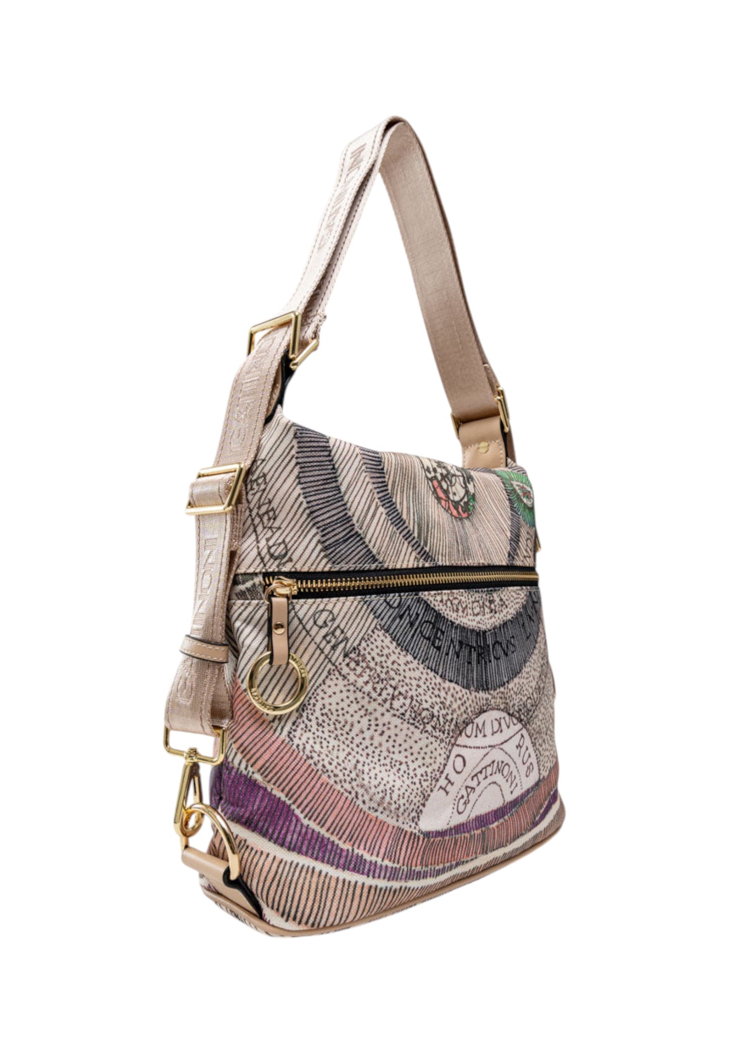 Zaino  Donna Gattinoni Convertibile Hobo Maya BEGMX6686WIL