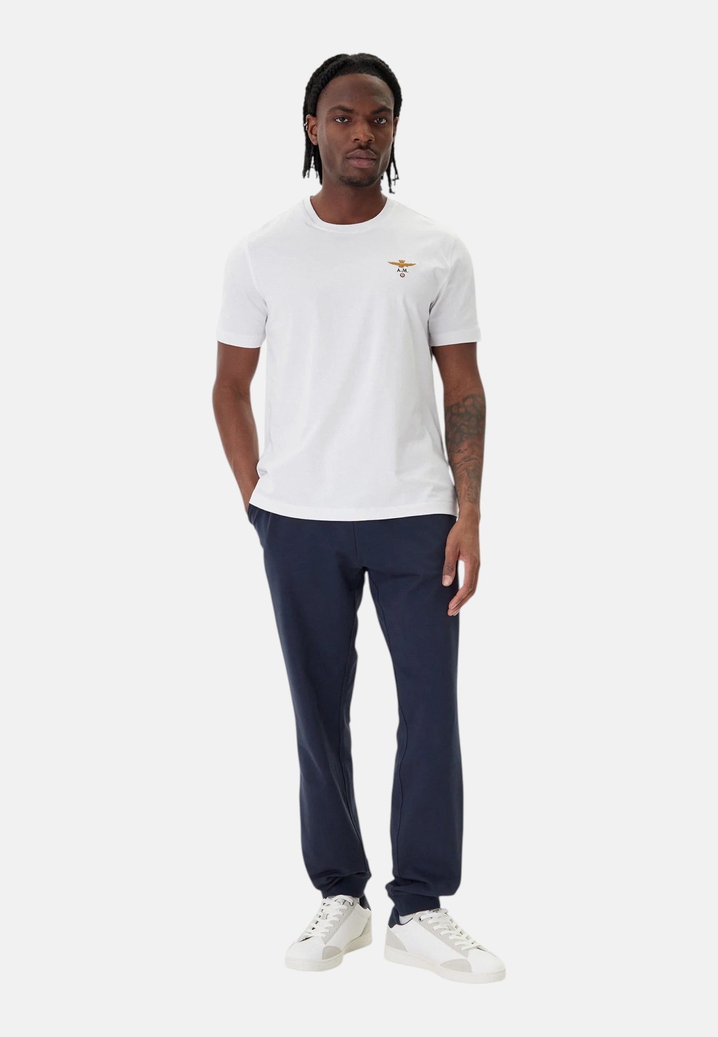 T-Shirt Manica Corta Uomo Aeronautica Militare Basic  261TS1580UJ00372