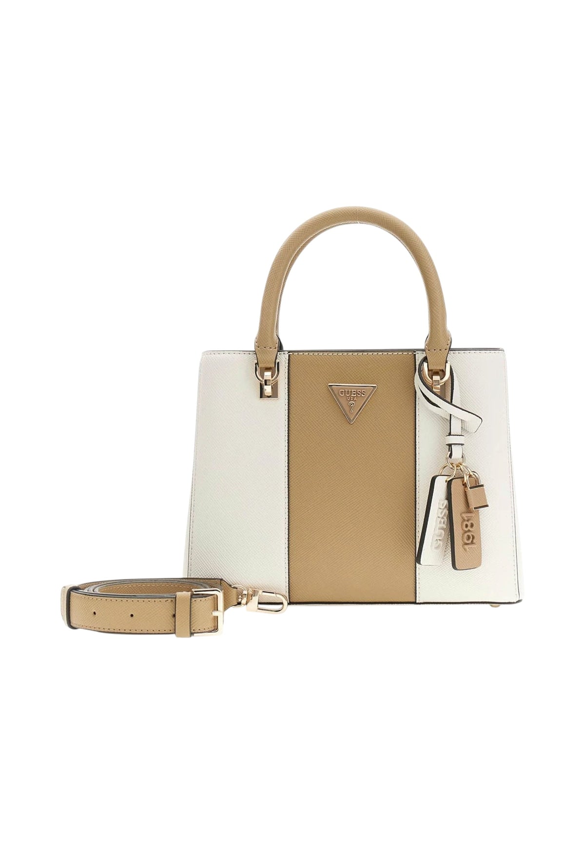 Borsa A Mano Donna Guess Small Multi Comp Satchel Noelle Ii HWZG9672050