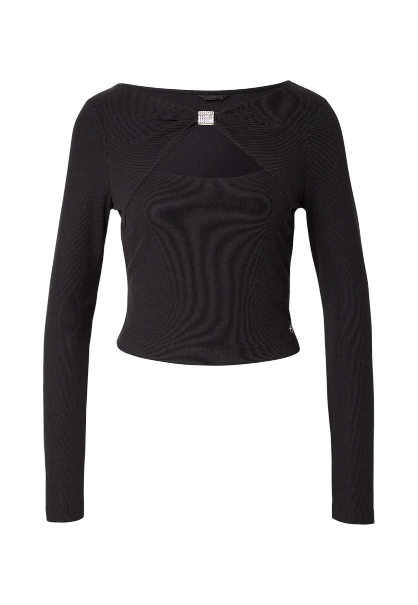 Top Manica lunga Donna Guess  Milena Front Bow W6RP11KAQL2