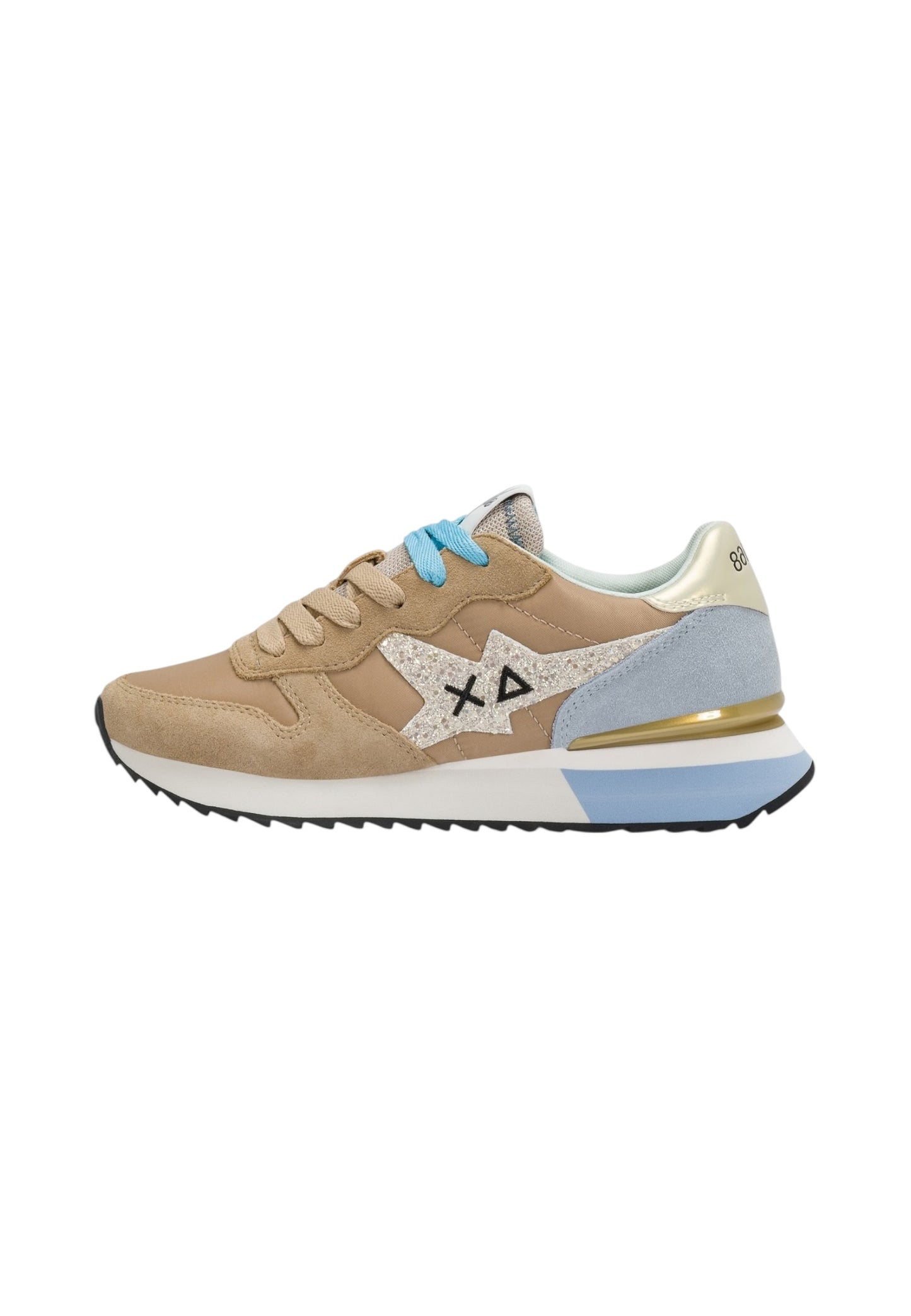 Sneakers Basse Donna Sun68  Stargirl Glitter Logo Z36214