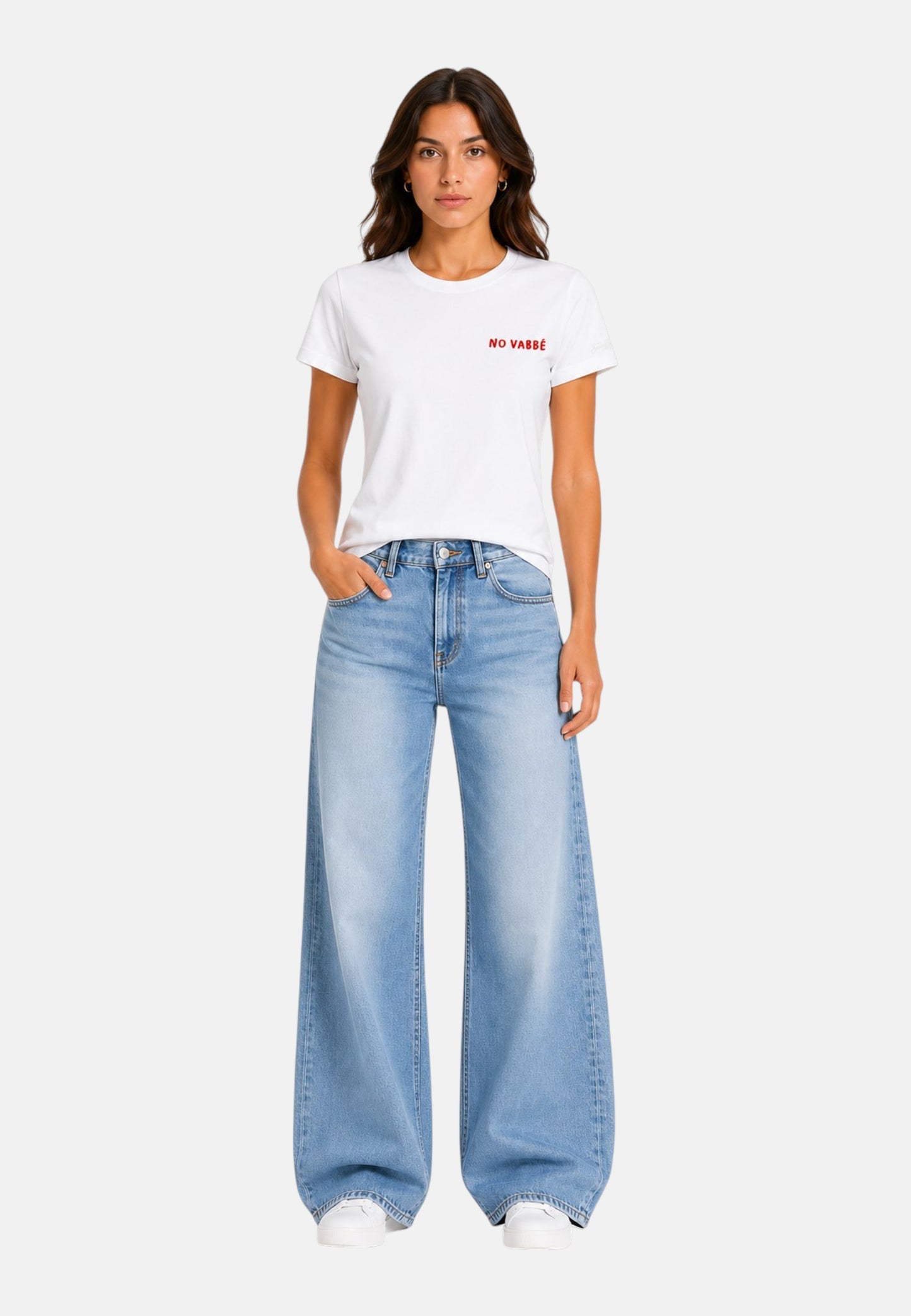 T-Shirt Manica Corta Donna Mc2 Saint Barth No Vabbe Emb Emilie EMI0001