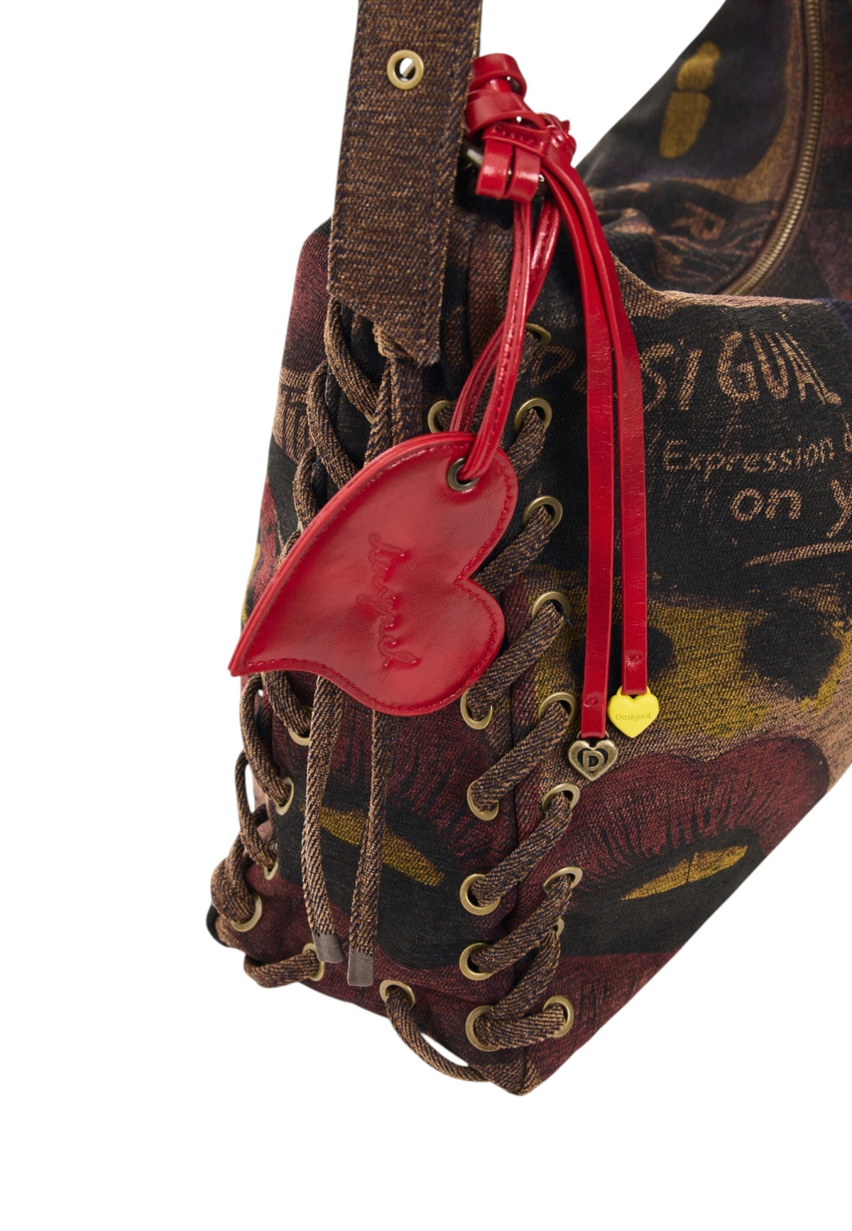 Borsa A Spalla Donna Desigual  Bag Graffiatto Leiria 26WAXD15