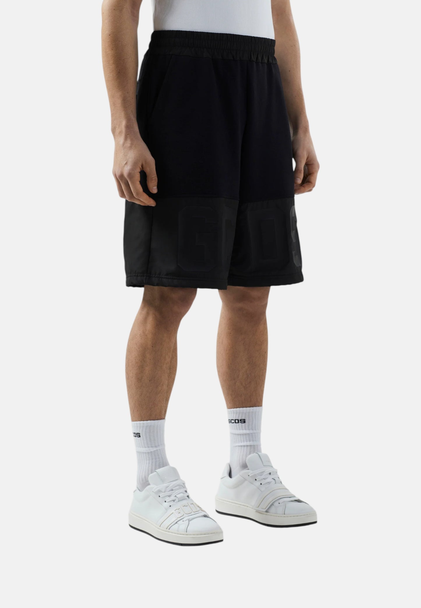 Pantaloncini  Uomo Gcds Relaxed Fit Band Logo Tonal Z0MLQL230F004