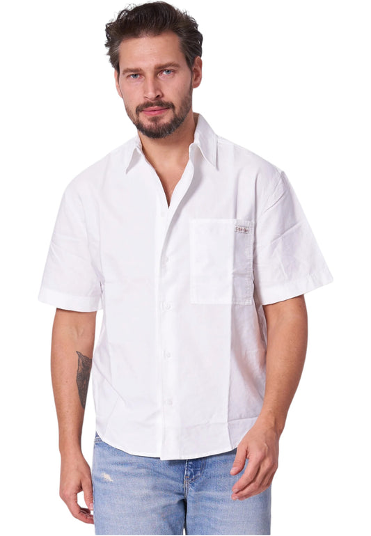 Camicia Manica Corta Uomo Calvin klein Jeans