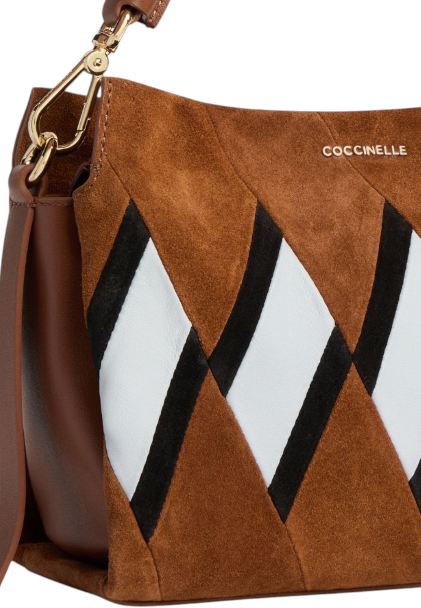 Borsa A Spalla Donna Coccinelle  Boheme New Geomet.Patch E1T66580101