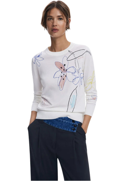 Maglione  Donna Desigual  Jers Arty 25WWJF33