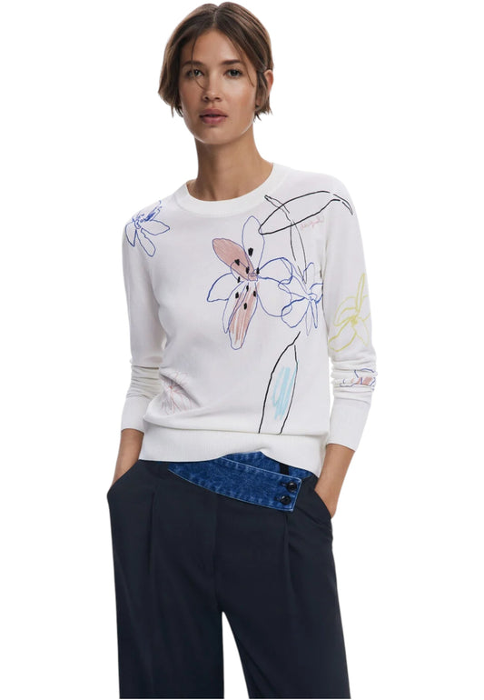 Maglione  Donna Desigual  Jers Arty 25WWJF33
