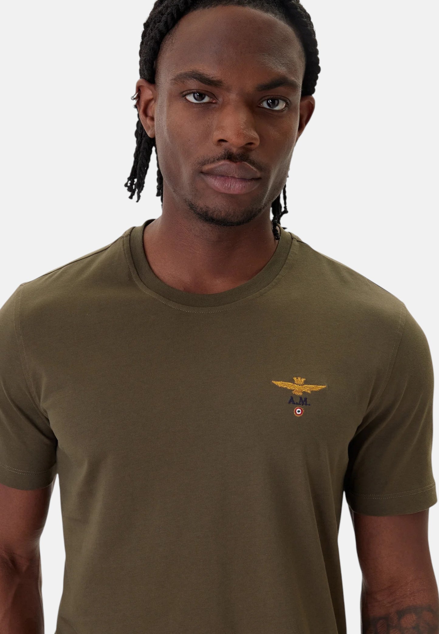 T-Shirt Manica Corta Uomo Aeronautica Militare Basic  261TS1580UJ00372