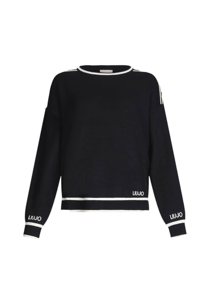 Maglia A Girocollo Donna Liu Jo   TF5230MS59L