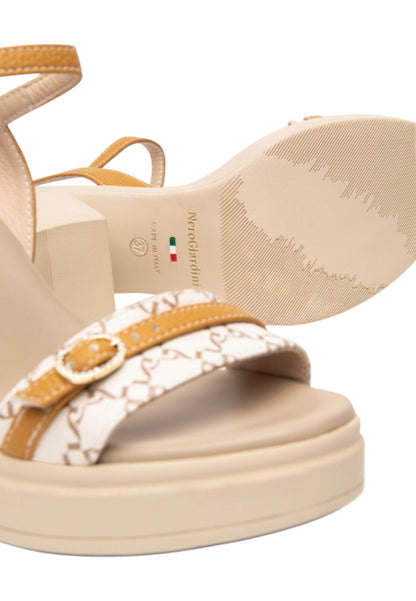 Sandali Con Tacco Donna Nero Giardini
