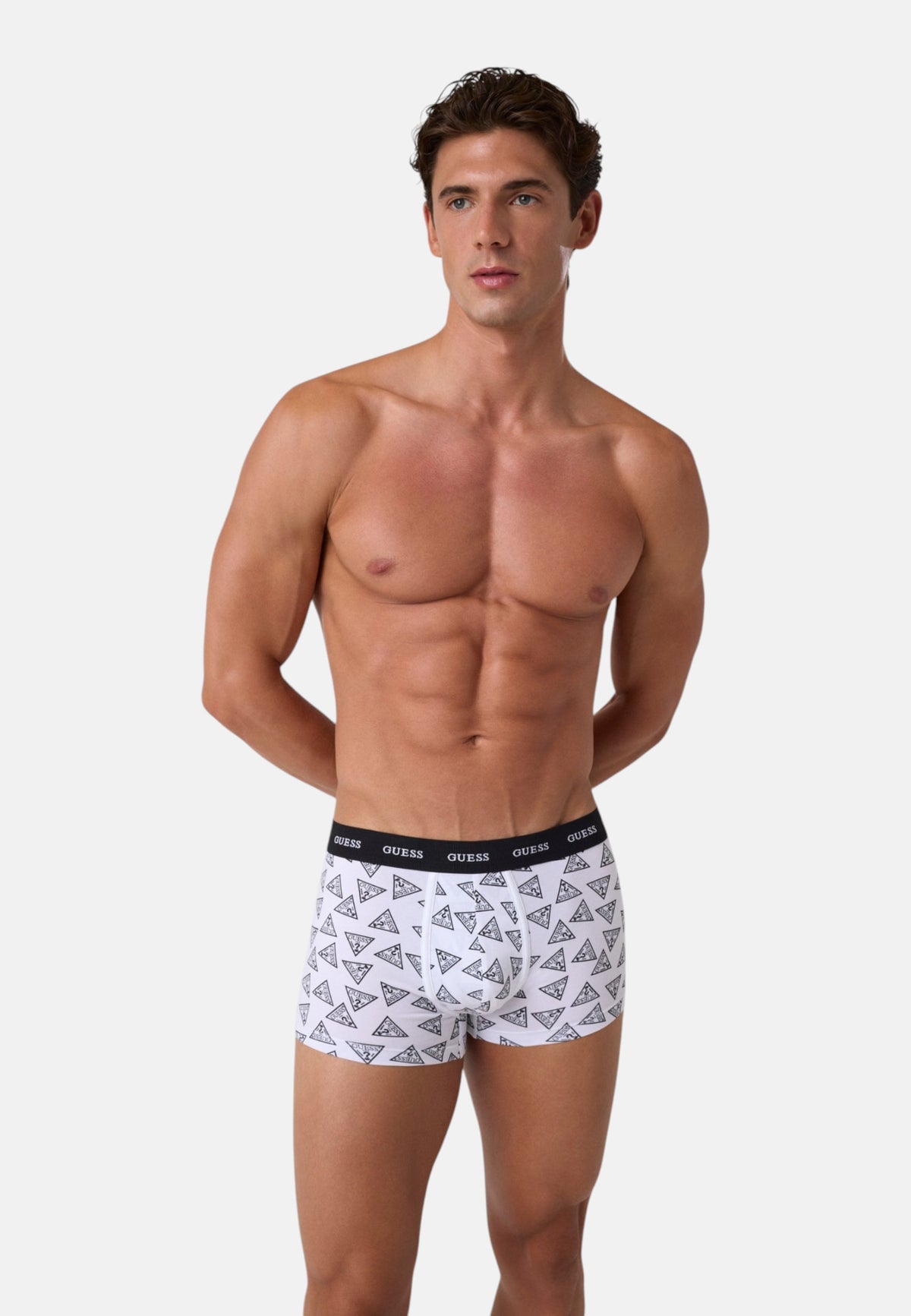 Boxer Set Uomo Guess 3 Pack Stampato Joe U6BG11K5391