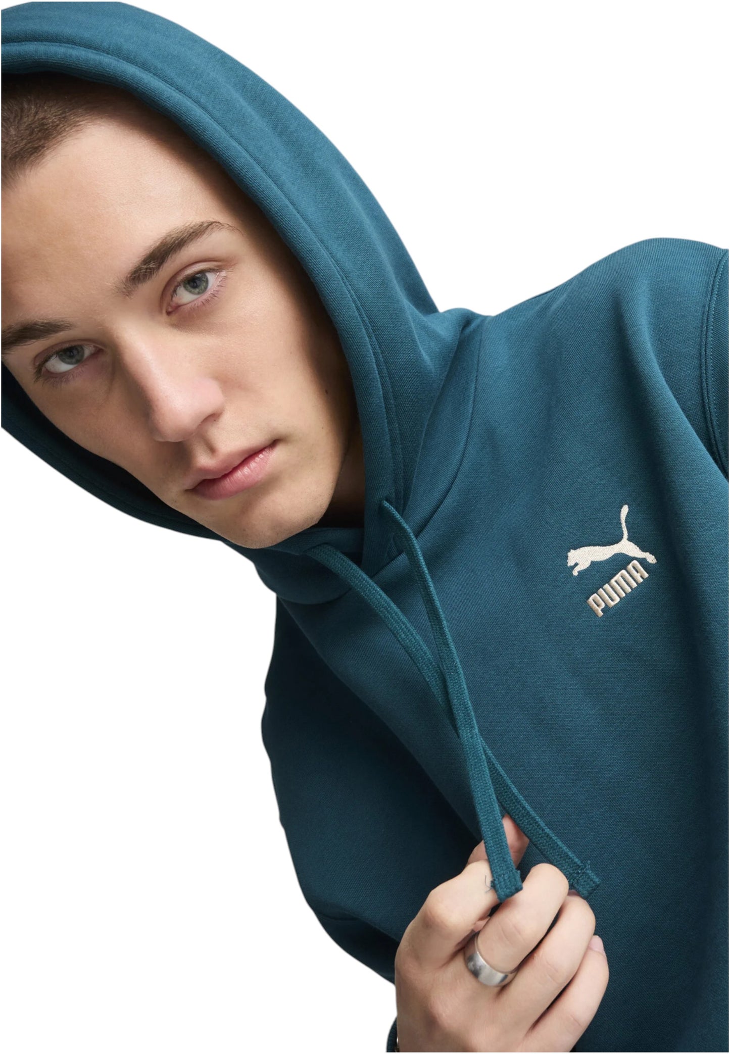 Felpa Con Cappuccio Uomo Puma   535596