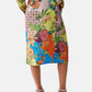 Gonna Midi Donna Liu Jo Tessuto Navetta Rainbow Tiger Eco Line WA6483T471A
