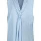 Top  Donna Liu Jo Scollo A V In Georgette  CA6284T2578
