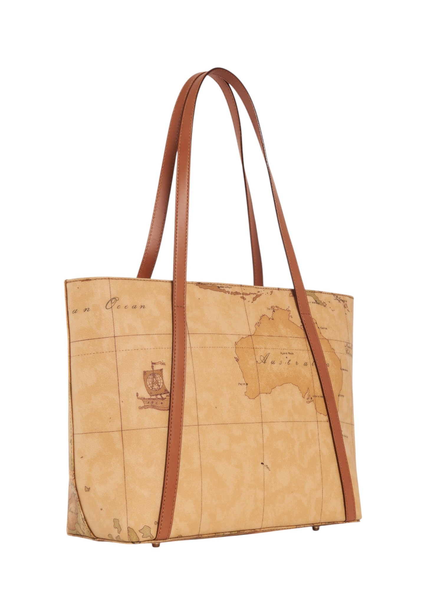 Borsa A Spalla Donna Alviero Martini Shopper Media Con Borchiette Geo Classic CE0106000
