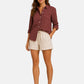 Camicia Manica lunga Donna Mc2 Saint Barth Georgette Strass Brigitte BRIG001