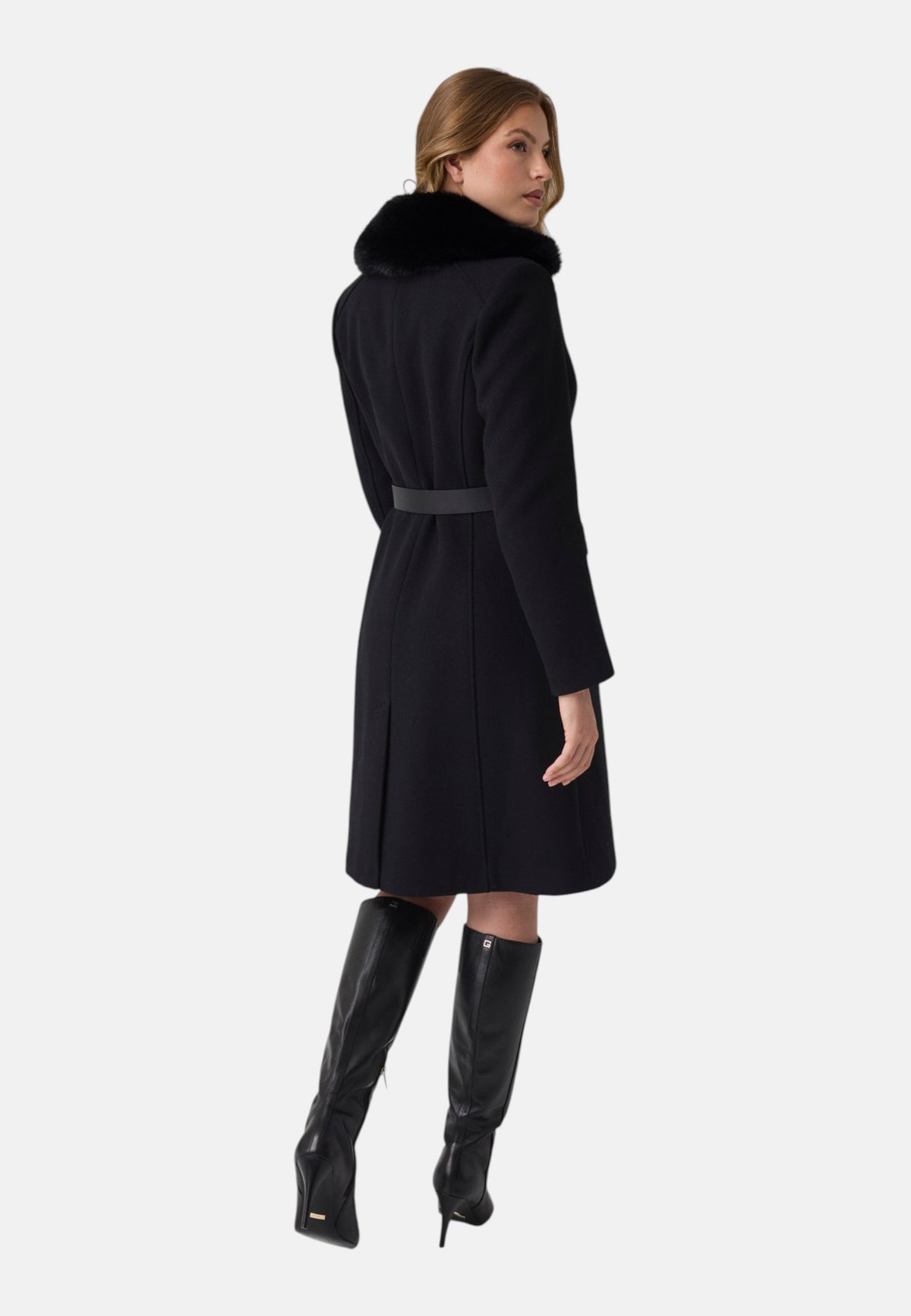 Cappotto  Donna Guess Con Cintura New Patrice W6BL40W4092