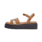 Sandali Platform Donna Liu Jo In Pelle Di Vitello Con Dettagli Metallizzati Bessie 01 SA6159PX026