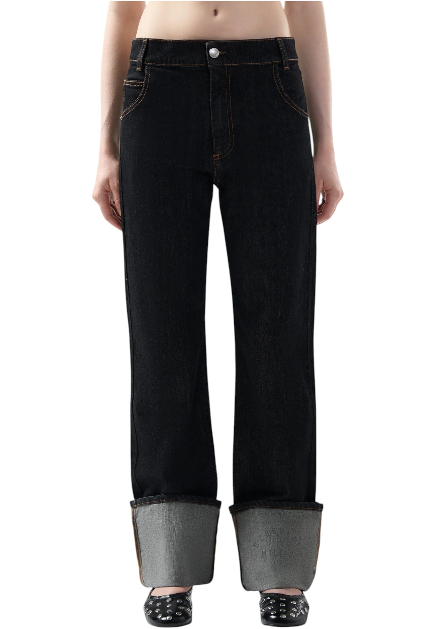 Pantaloni Cargo Donna Gcds  Turn Up Regular B2CW2913DA8