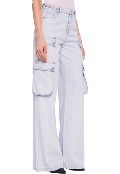 Jeans Cargo Donna Gaudi