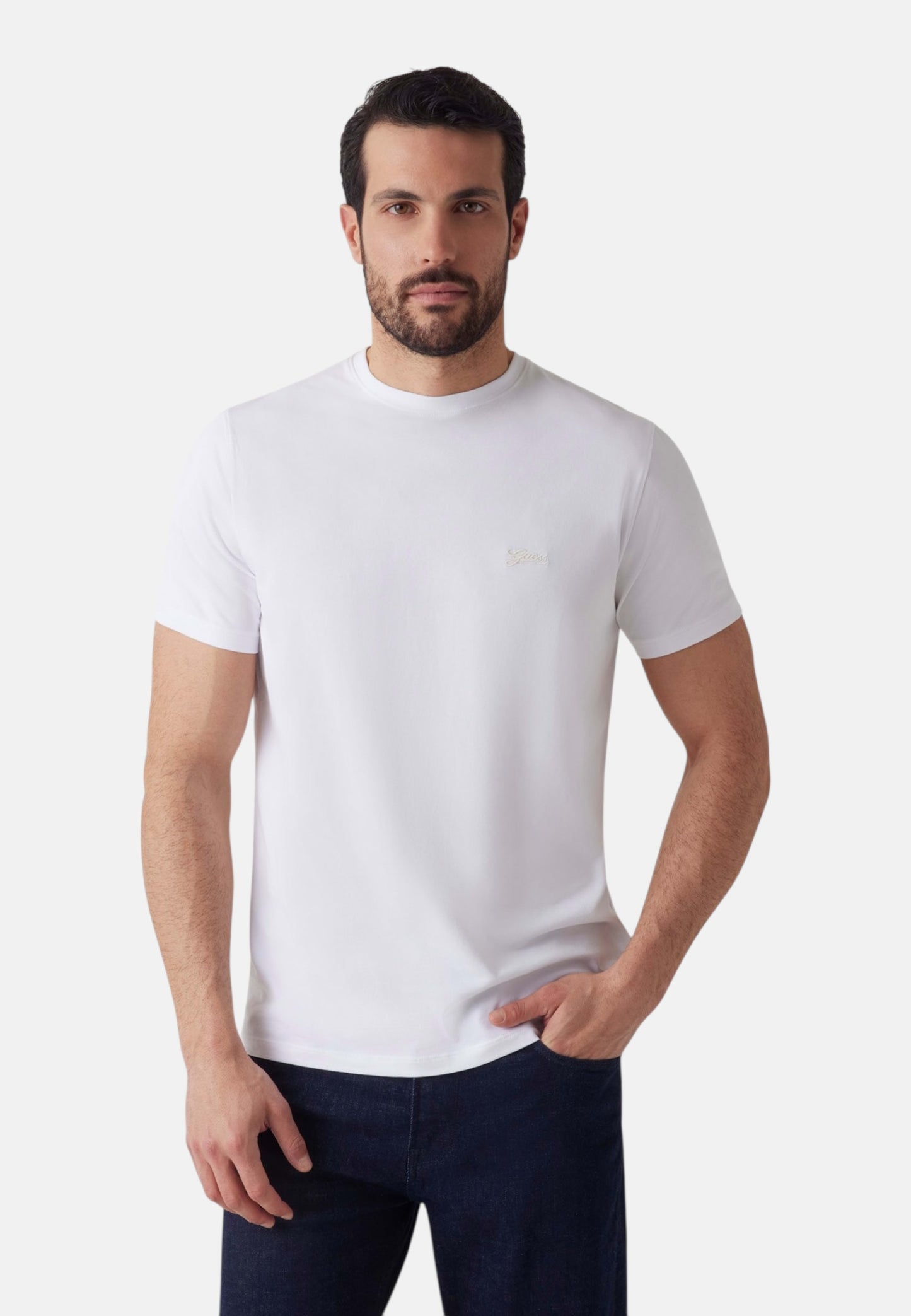 T-Shirt Manica Corta Uomo Guess  Basic Pima M4GI70KC9X0