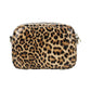 Borsa A Tracolla Donna Braccialini In Pelle Stampa Leopard Con Doppio Tascino Frontale Dolly B19100PP